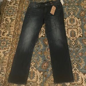 Lucky Brand 221 straight jeans 34w x 32l